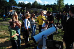 Obserwacje plam na Astronomicznym Grillu Gwiezdne Wrota - Sekcja Astronomiczna